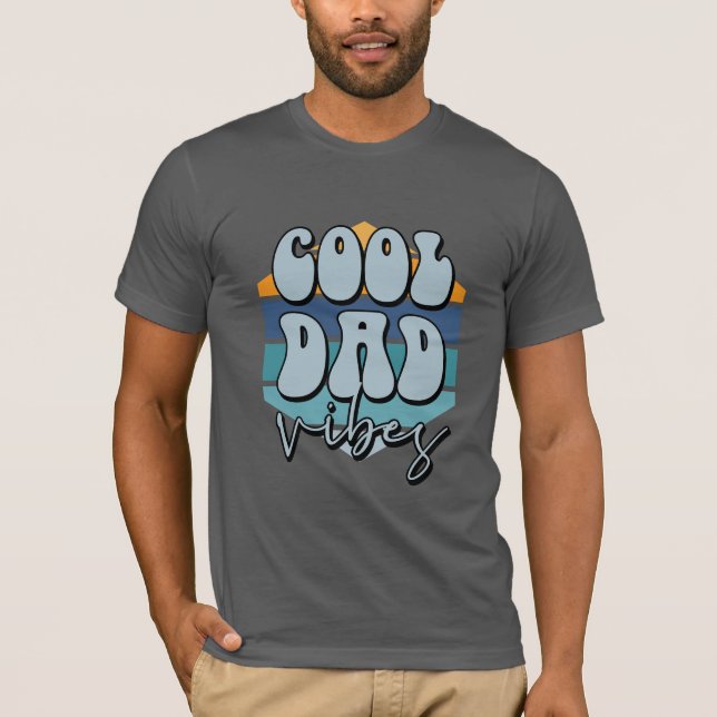 Camiseta Cool Dad Vibes  (Anverso)