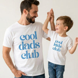 Camiseta Cool Dads Club Papá Moderno Día del Padre