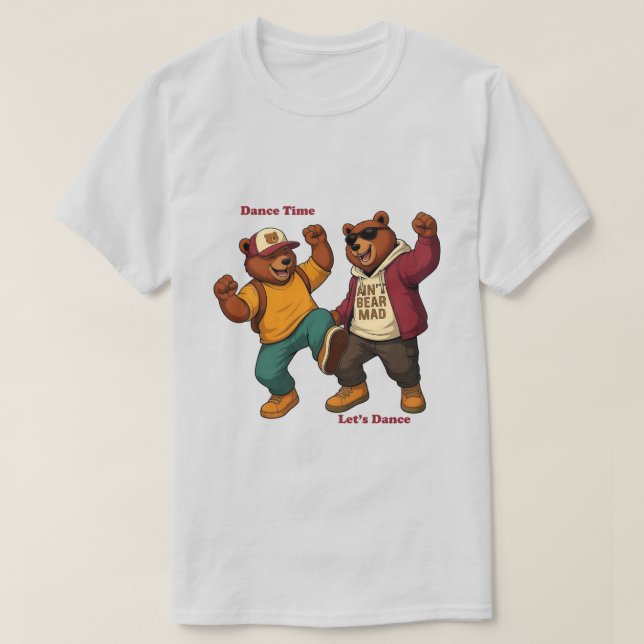 Camiseta Cool Dancing Bears (Diseño del anverso)