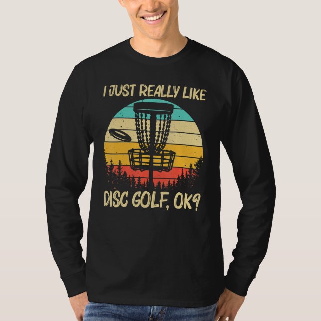 Camiseta Cool Disc Golf For Men Women Disc Golf  Player (Anverso)