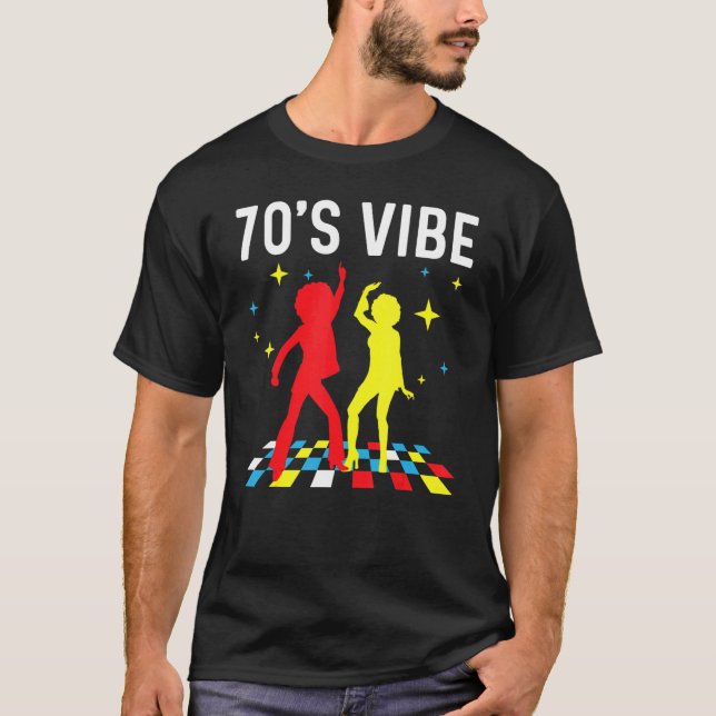 Camiseta Cool Disco For Men Women 70s 80s Nightclub Music D (Anverso)