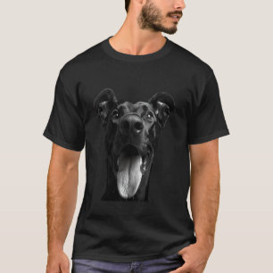 Camiseta Cool Doberman sacando la lengua desafío juguetón