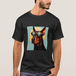 Camiseta Cool Dobermann - Gafas de sol Dobermann