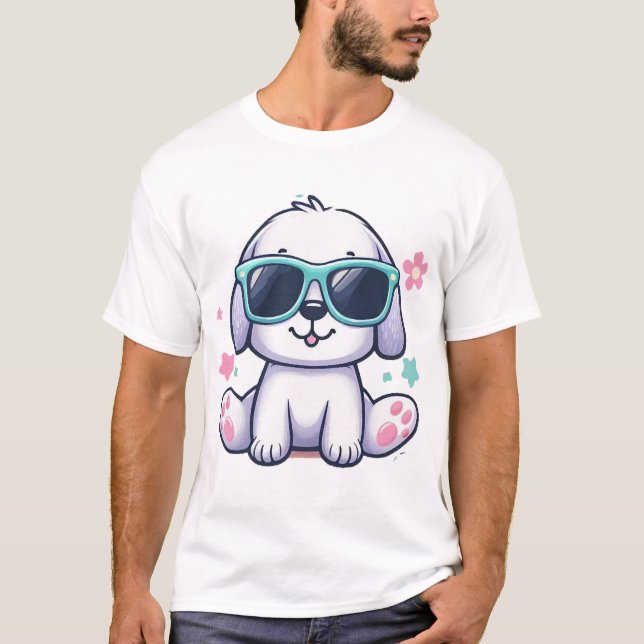 Camiseta Cool Dog Life (Anverso)