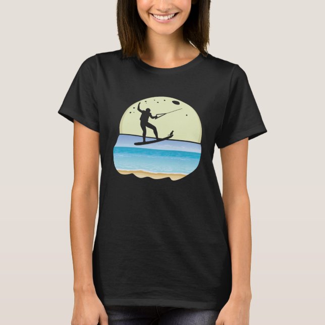 Camiseta Cool Dog Wakeboarding Graphic For Wakeboard (Anverso)