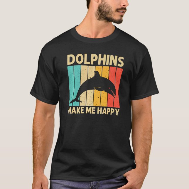Camiseta Cool Dolphin For Men Women Dolphins Beluga Whale S (Anverso)