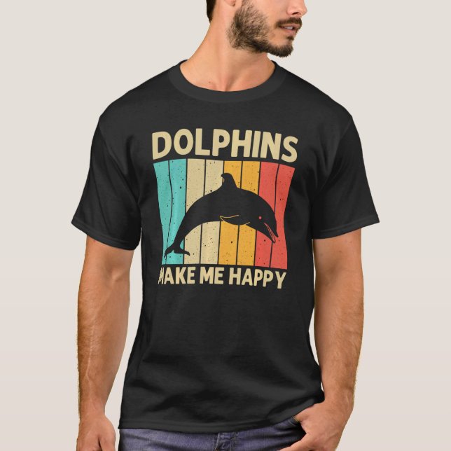 Camiseta Cool Dolphin For Men Women Dolphins Beluga Whale S (Anverso)