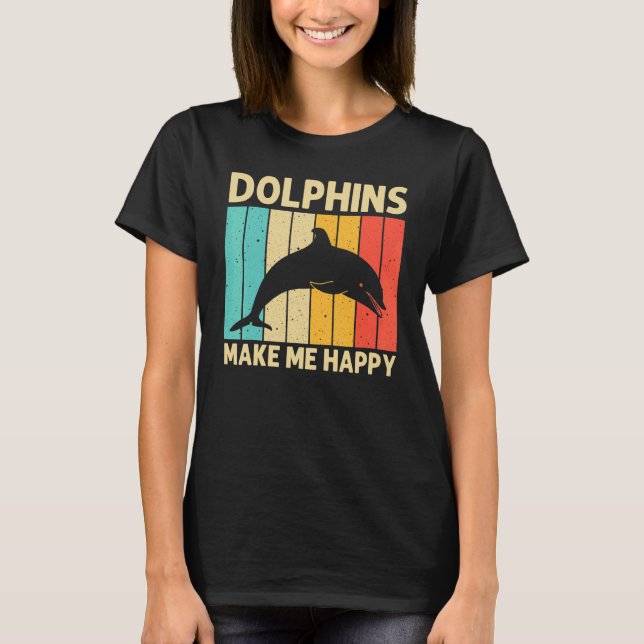 Camiseta Cool Dolphin For Men Women Dolphins Beluga Whale S (Anverso)