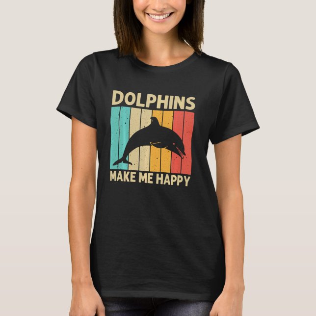 Camiseta Cool Dolphin For Men Women Dolphins Beluga Whale S (Anverso)