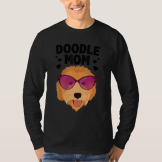 Camiseta Cool Doodle Mom For Women Girls Mama Golden Doodle