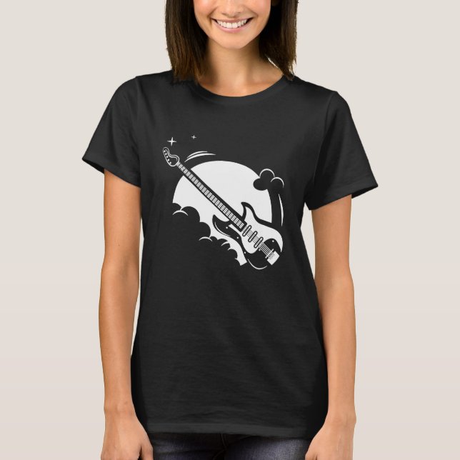 Camiseta Cool Electric Guitar Music Guitars Guitarist (Anverso)