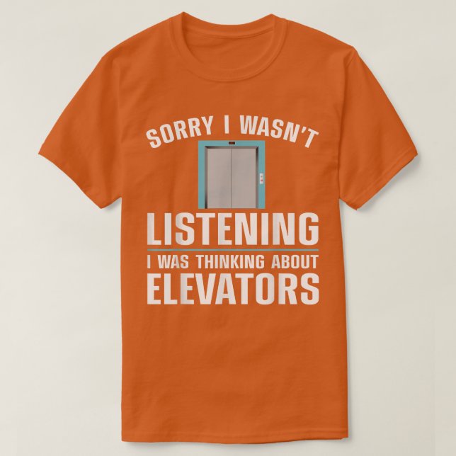 Camiseta Cool Elevator Art Men Women Inspector Mechanic Mai (Diseño del anverso)