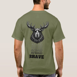 Camiseta Cool Elk Wearing Sunglasses - T-shirt