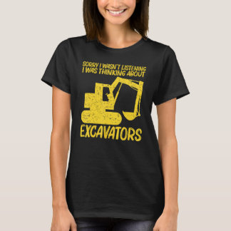 Camiseta Cool Excavator For Men Women Heavy Equipment Opera