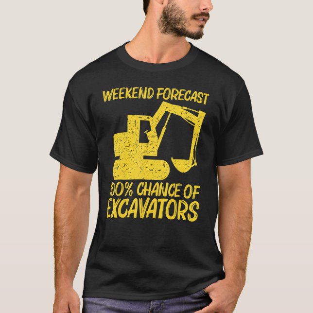 Camiseta Cool Excavator For Men Women Heavy Equipment Opera (Anverso)