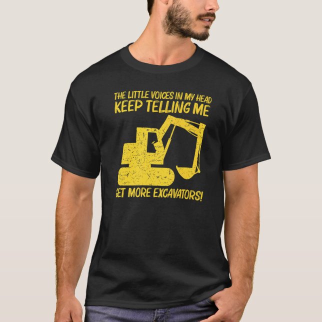 Camiseta Cool Excavator For Men Women Heavy Equipment Opera (Anverso)