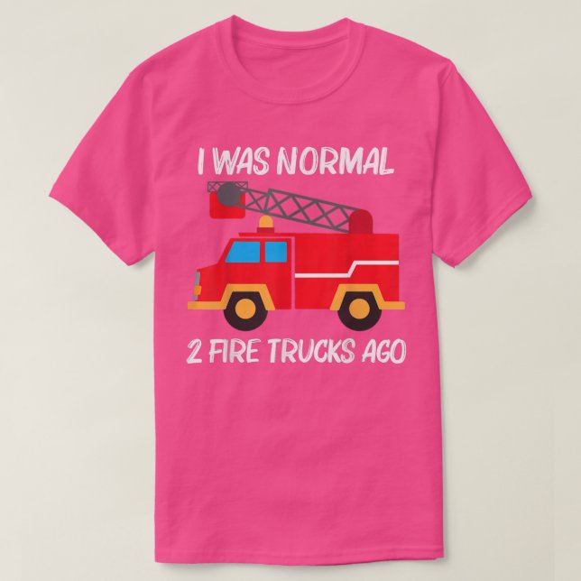 Camiseta Cool Fire Truck Art For Men Women Kids Firetruck F (Diseño del anverso)