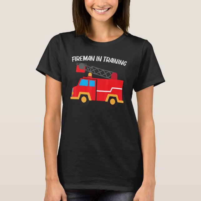 Camiseta Cool Fire Truck For Men Women Kids Firetruck Firef (Anverso)