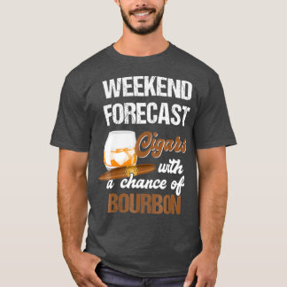 Camiseta Cool For Cigars And Bourbon Lover Gift For