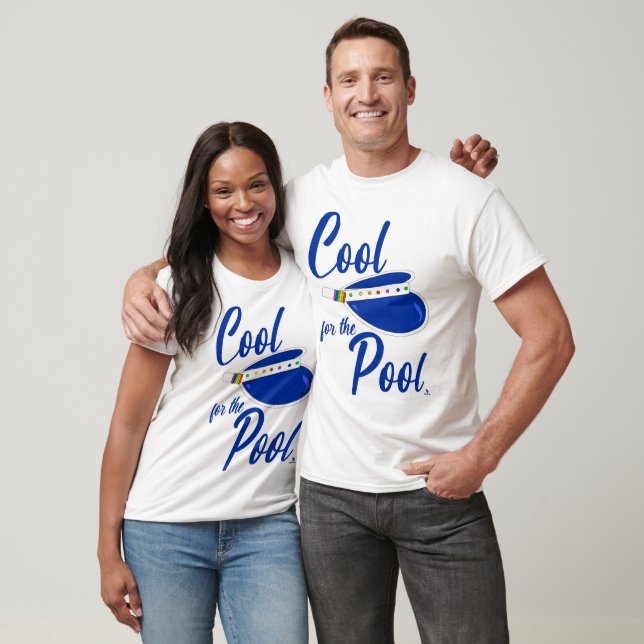 Camiseta Cool For Pool Fun Summer Visor Design (Unisexo)