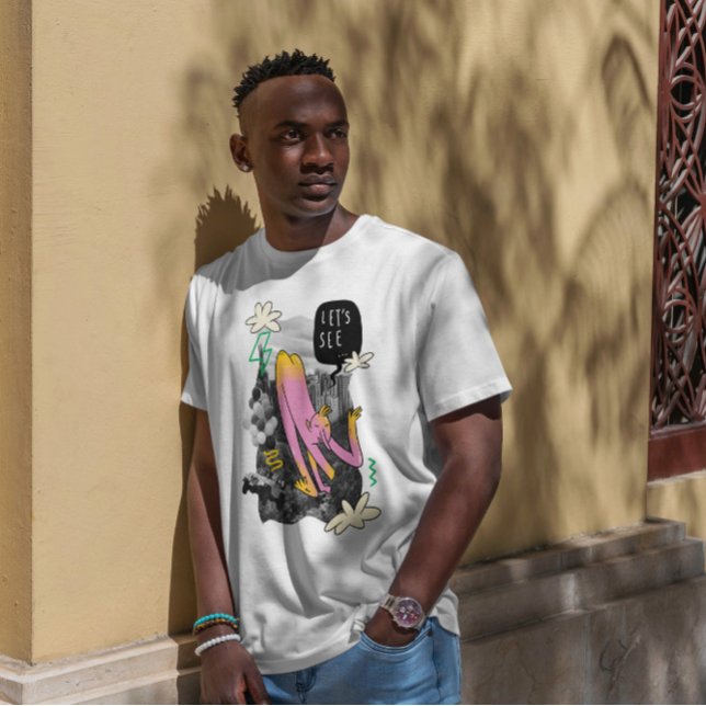 Camiseta Cool Friendly Monster (Subido por el creador)