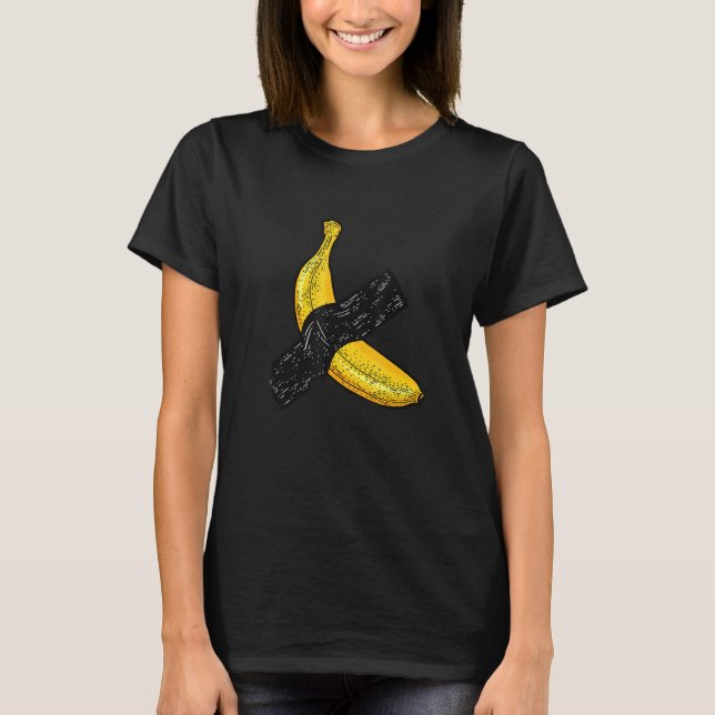 Camiseta Cool Funny Banana Mounted With Adhesive Tape Graph (Anverso)
