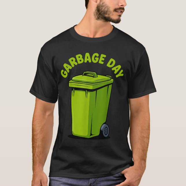 Camiseta Cool Garbage Truck Art For Men Women Kids Garbage  (Anverso)