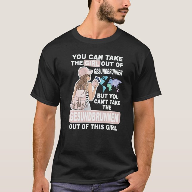 Camiseta Cool Girl from Gesundbrunnen City Proud Gesundbrun (Anverso)