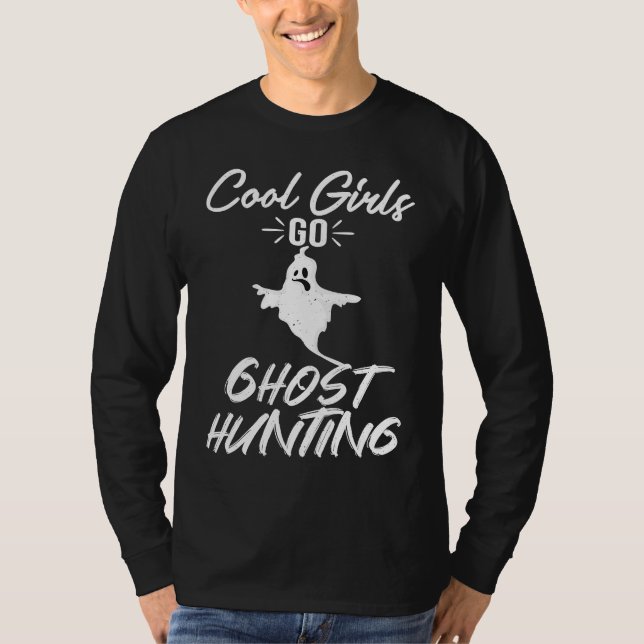 Camiseta Cool Girls Go Ghost Hunting (Anverso)