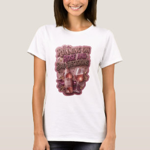 Camiseta Cool Gold CORRIENDO SOBRE ROSAS Y MALAS DECISIONES