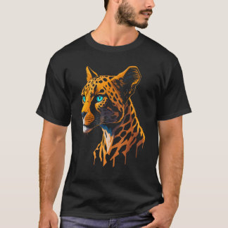 Camiseta Cool Graphic Cheetah   Leopard Familly Matching