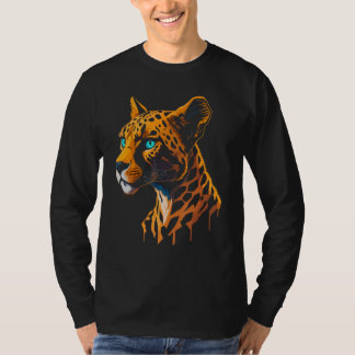 Camiseta Cool Graphic Cheetah   Leopard Familly Matching