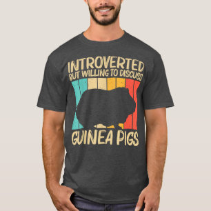 Camiseta Cool Guinea Pig Design For Men Women Cavy Pet Rode