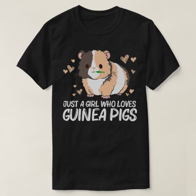 Camiseta Cool Guinea Pig For Girls Kids Wheek Fluffy Cavy P (Diseño del anverso)