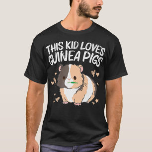 Camiseta Cool Guinea Pig For Kids Girls Wheek Fluffy Cavy P
