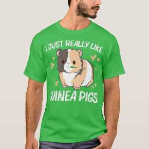 Camiseta Cool Guinea Pig For Men Women Wheek Fluffy Cavy Pe