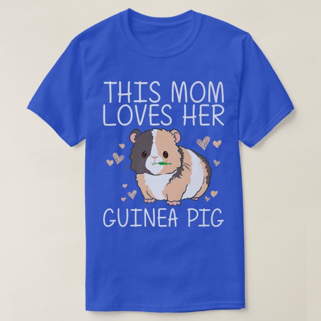 Camiseta Cool Guinea Pig For Mom Mother Wheek Fluffy Cavy P (Diseño del anverso)