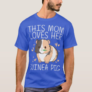Camiseta Cool Guinea Pig For Mom Mother Wheek Fluffy Cavy P