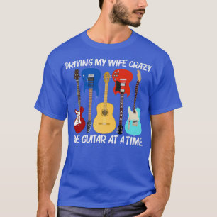 Camiseta Cool Guitar Design For Men Dad Boys Band Player Mu