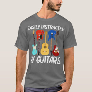 Camiseta Cool Guitar Design For Men Women Band Player Music