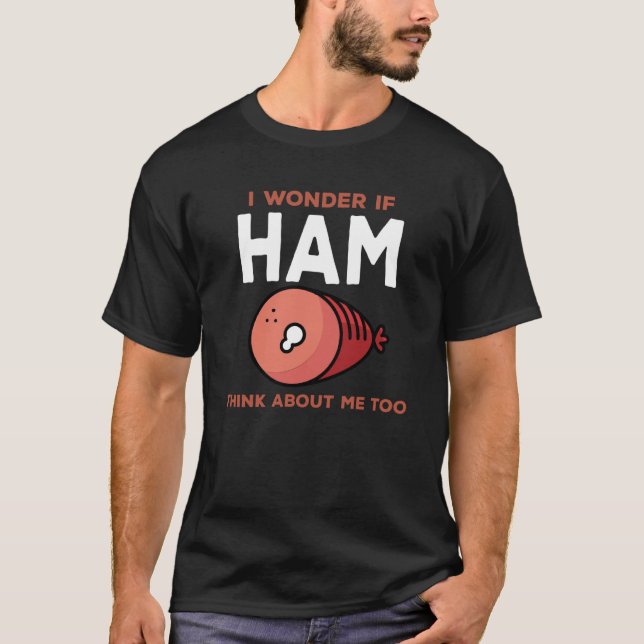 Camiseta Cool Ham Outfit Love Pork Meat (Anverso)
