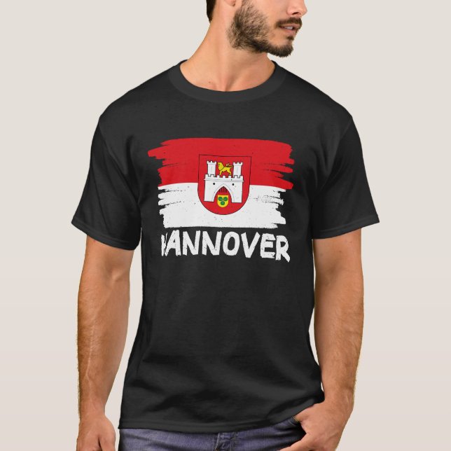 Camiseta Cool Hannover Flag (Anverso)