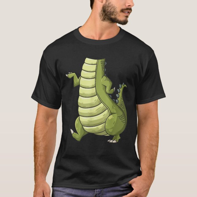 Camiseta Cool Headless Crocodile Halloween Costume Funny La (Anverso)