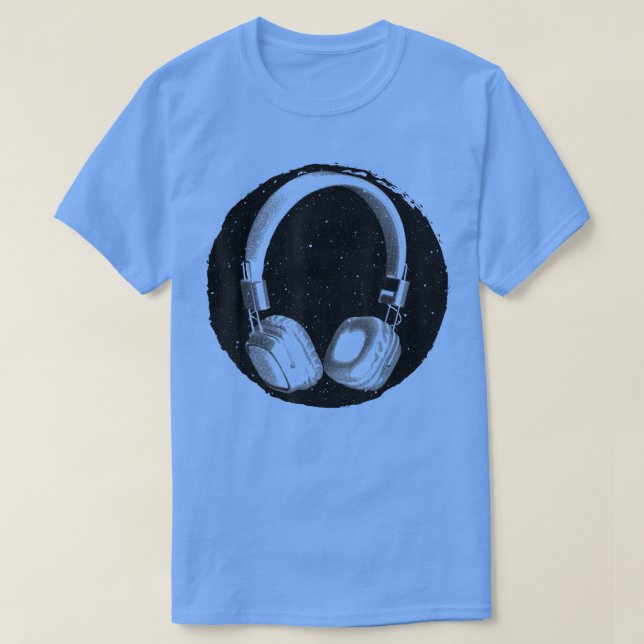 Camiseta Cool Headphones For Men Women Musician Edm Music P (Diseño del anverso)