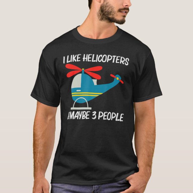 Camiseta Cool Helicopter For Men Women Aircraft Aviation Pi (Anverso)