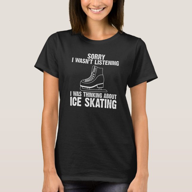 Camiseta Cool Ice Skating For Men Women Figure Speed Tour S (Anverso)