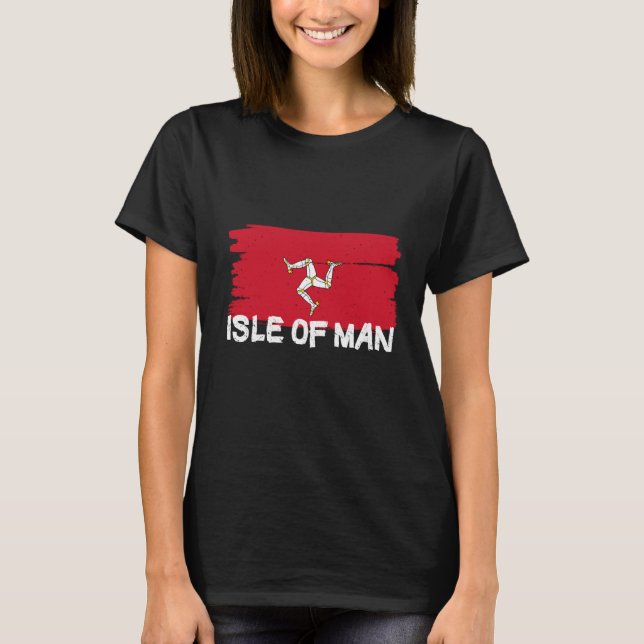 Camiseta Cool Isle of Man Flag (Anverso)