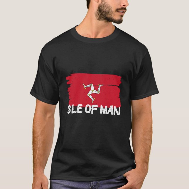 Camiseta Cool Isle of Man Flag (Anverso)