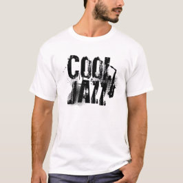 Camiseta cool jazz music logo