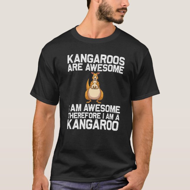 Camiseta Cool Kangaroo For Men Women Autralian Kangaroo Mar (Anverso)